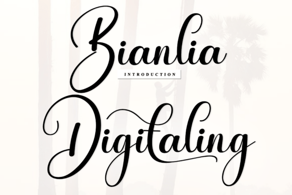 Bianlia Digitaling: A Timeless Handwritten Font for Meaningful Brand Identity
