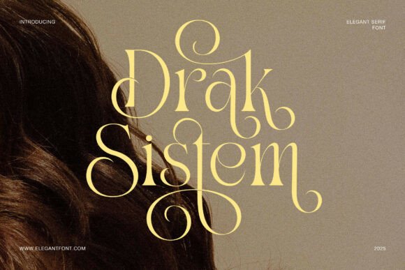 Drak Sistem: Where Timeless Serif Craft Meets Modern Brand Expression