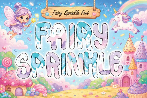 Fairy Sprinkle: Whimsical Fonts for Dreamy, Playful Design
