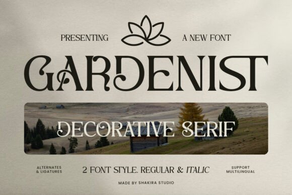 Gardenist: A Strategic Choice for Distinctive, Purpose-Driven Typography