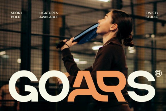 Goars: A Bold Typeface for Sports and High-Performance Branding