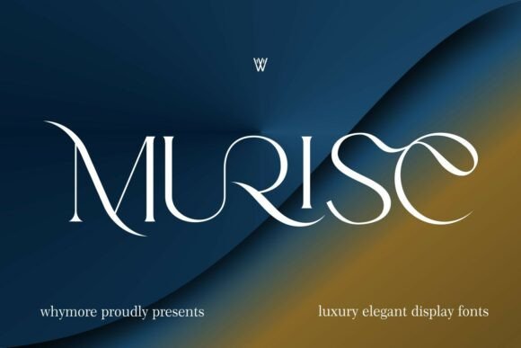 Murise: A Serif Font for Refined Brand Expression