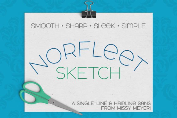 Norfleet Sketch Single Line: A Modern Design Essential