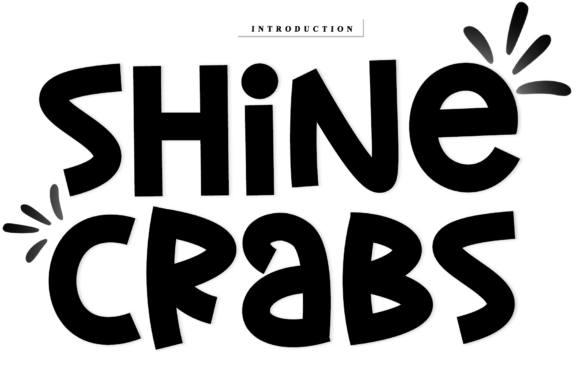 Shine Crabs: A Timeless Handwritten Font for Eye-Catching Designs