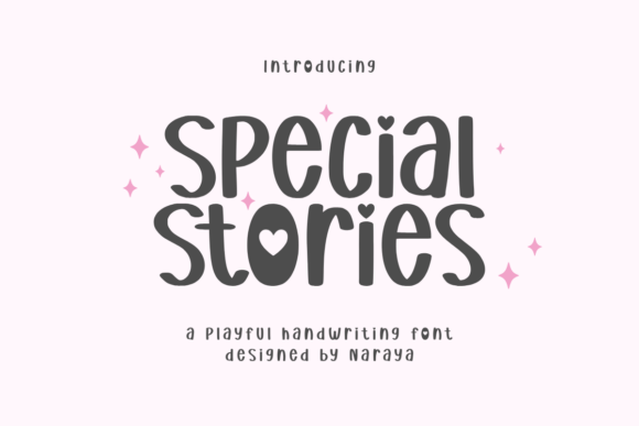 Special Stories Handwriting Font