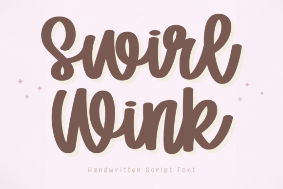 Swirl Wink: A Handwritten Script Font Built for Real Creative Work