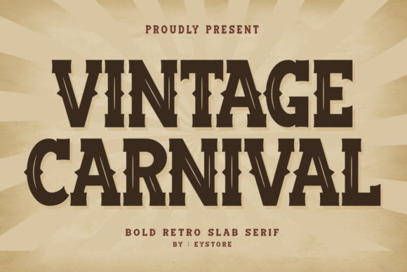 Vintage Carnival Font
