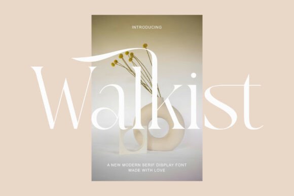 Walkist: Where Modern Serif Elegance Meets Intentional Brand Expression